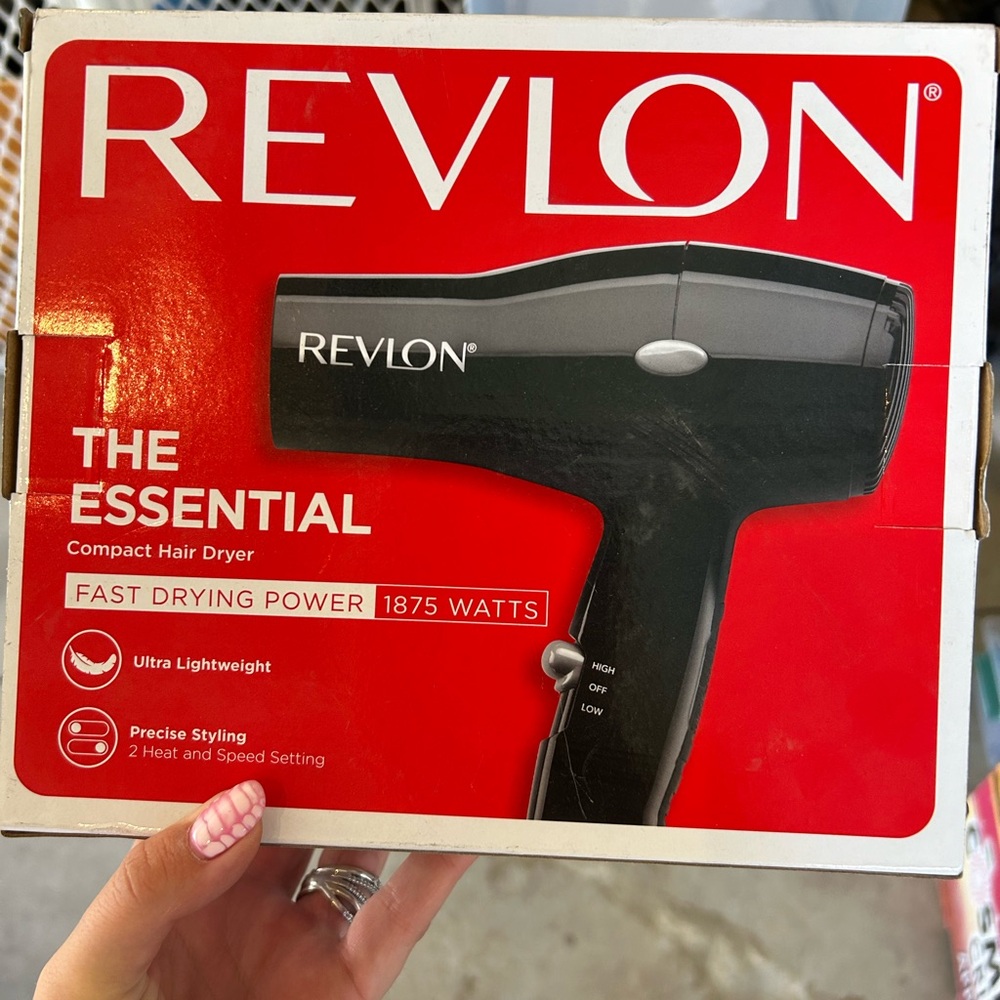 NEW in box Revlon hair dryer!